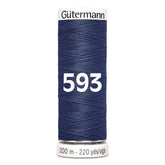 Gutermann garen | 200m | 593 donker denim naaigaren GM - 200 - 593 - DONKER - DENIM 4008015032180